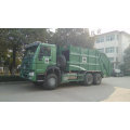 China Brand HOWO 24m3 Compression Garbage Trucks Hydraulic Garbage Compactor